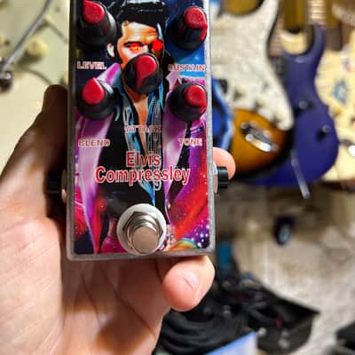 CELEBRITY PEDALS Elvis Compressley Compressor Pedal (Analog and Handmade) image 2