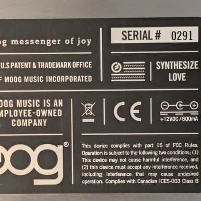 Moog Sirin Analog Messenger of Joy — MINT, Boxed, Serial #0291 image 2