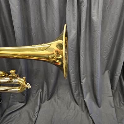 Olds Bb Cornet 1938 - Lacquered Brass w/ Nickel plating w/ original case image 13