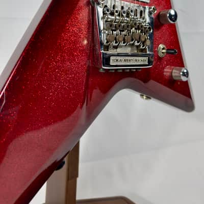 Tokai Super Edition FSD-65 *Five Star* Explorer MIJ Japan 1980s - Red Sparkle image 6