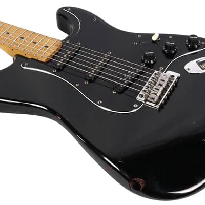1994 Fender Stratocaster Black Electric Guitar image 6