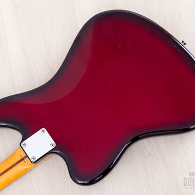 2008 Fender J-Craft Jaguar Special HH JGS-78 Gunmetal Red Burst w/ Bill Lawrence, Japan CIJ image 14