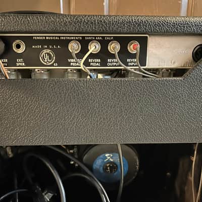 Fender Fender Vibrolux reverb amp 1967 - Sliver gave image 16