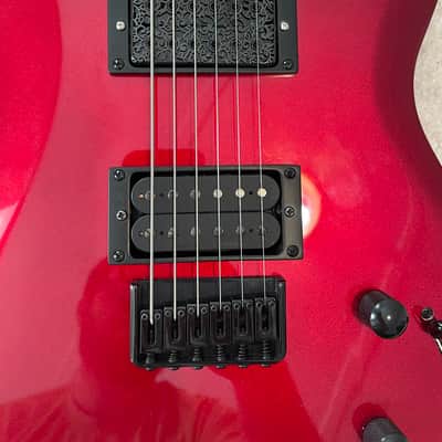 Harley Benton R446 w/ Seymour Duncan Nazgûl Pickup - Blood Red Metallic image 3