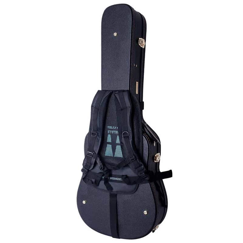 Walker And Williams CS-2 Case Saddle Guitar Case Backpack System With Padded Shoulders And Premium Straps image 1