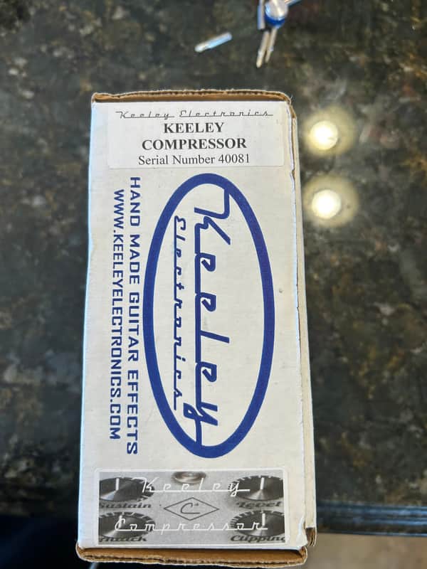 【希少・初期物】Keeley Compressor シリアル400番台 Keeley C4 4-Knob Compressor | Reverb