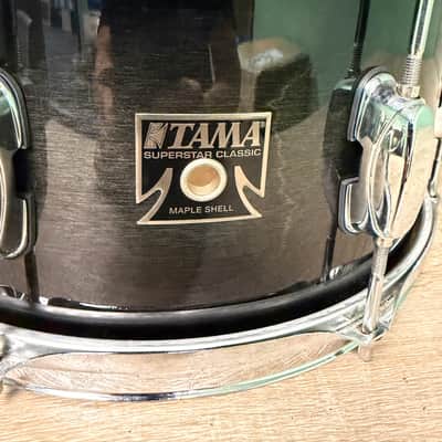 TAMA 14X6.5 Superstar Classic Snare Transparent Black Burst Drum #3197 image 2