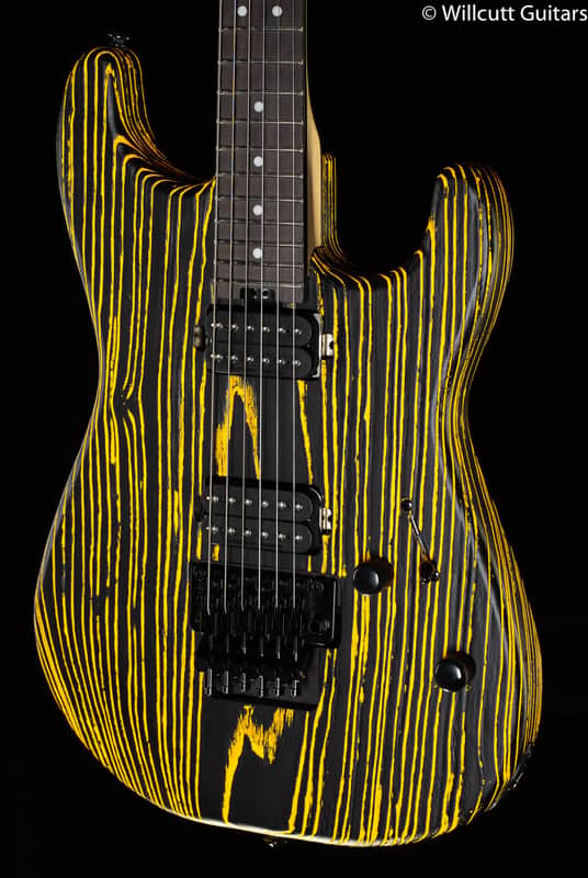Charvel Pro-Mod San Dimas Style 1 HH FR E Ash Old Yella (076) image 1