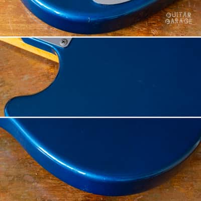 2002 Fender Japan Mustang MG69 Competition Blue "Teen Spirit" offset guitar - cool CIJ! image 17