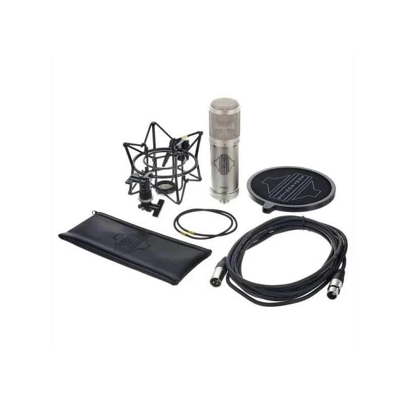 Sontronics STC-2P Pack Versatile Studio Cardioid Condenser Microphone Bundle - Shockmount, Popshield, XLR Cable & Storage Pouch image 1