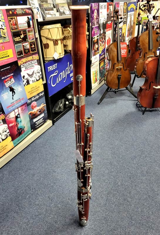 John Packer 191 Short Reach Bassoon With 2 Crooks & Case image 1
