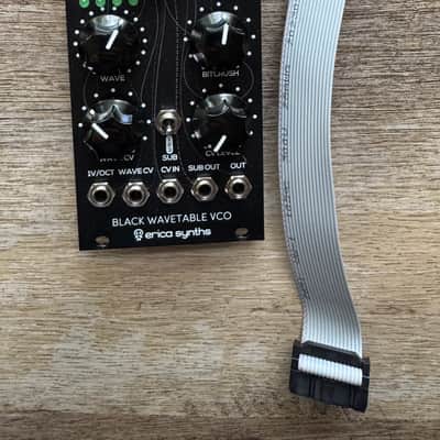 Erica Synths Wavetable VCO V2 - Black image 1
