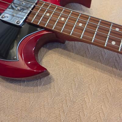 Epiphone EB-0 2023 - Cherry image 8