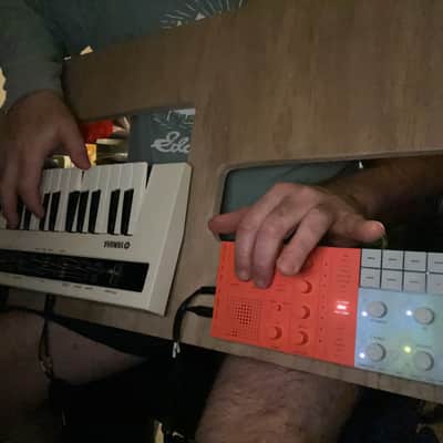 Yamaha Reface KeyStep SeqTrak  "2-Face" Handmade Keytar Platform image 5