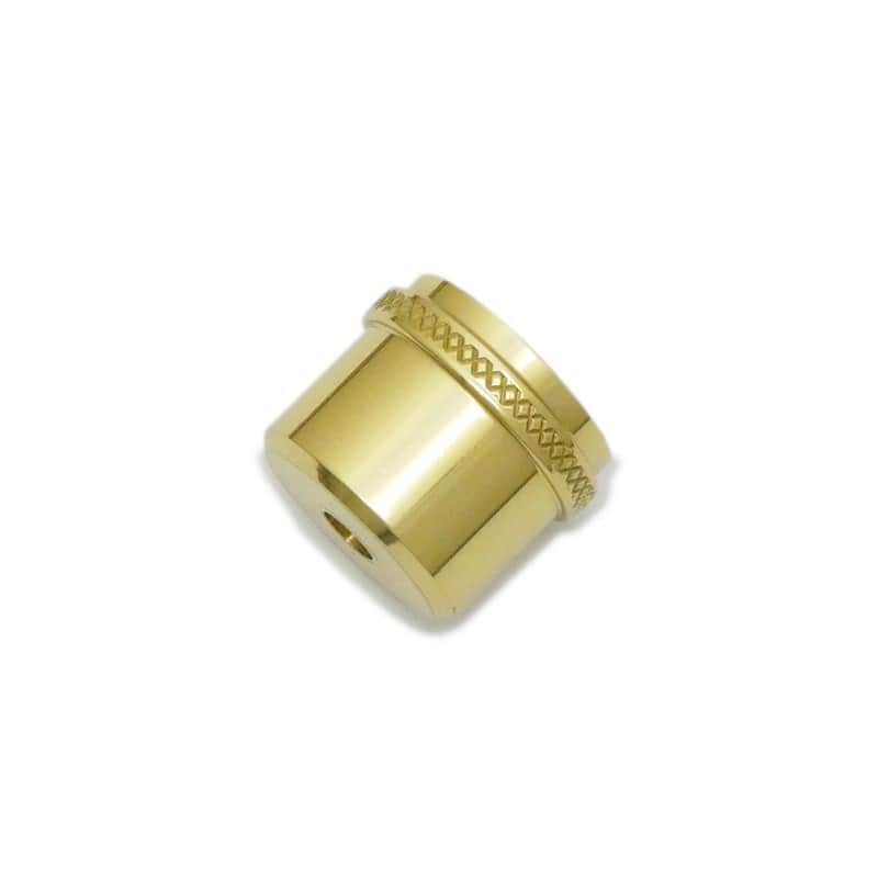 CAROL BRASS Carol Brass / XXXX Heavyweight Bottom Cap for 3/4 CL Trumpet (1 piece) image 1