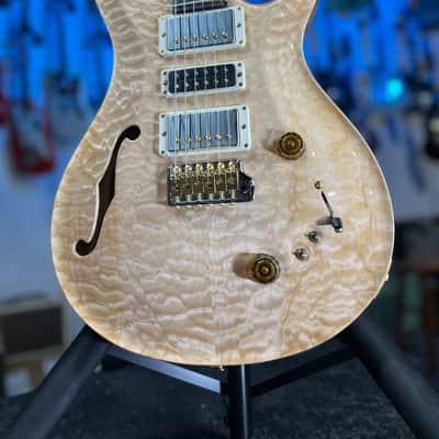 PRS 2025 Wood Library Special 22 Semi Hollow, Custom - Quilt Natural, Paisley Case, Signature Dealer / 553 image 2