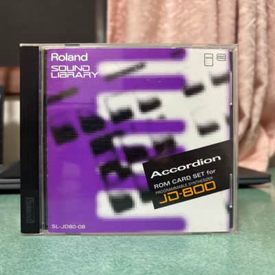 Roland SL-JD80-08  Accordion ROM CARD SET