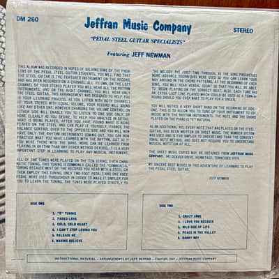 Jeffran College Music to Steel By Early 1969 - Vinyl image 3