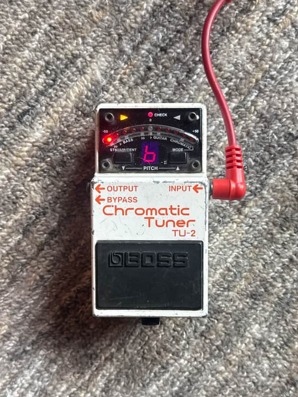Boss TU-2 Chromatic Tuner (Dark Gray Label) 1998 - 2009 - White image 1