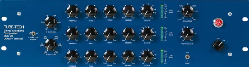 Tube-Tech SMC2B Stereo Tube multiband optical compressor image 1