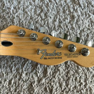 Fender FSR Standard Telecaster 2003 Special Edition MIM Black Maple Neck Guitar image 6