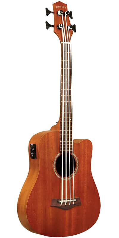 Gold Tone M-Bass 23-Inch Scale 4-String Acoustic-Electric MicroBass w/Hard Case image 1