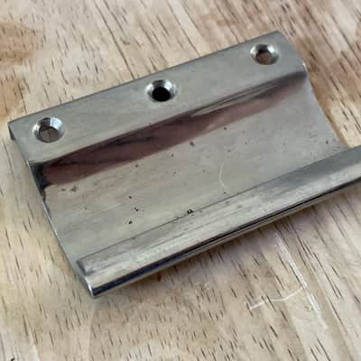 1963-1964 Gibson/Epiphone Maestro Vibrola Tailpiece Assembly Nickel (Arm Missing) SG Junior, Melody Maker, Olympic Etc. Bild 2