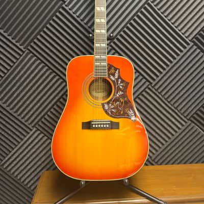 Epiphone Hummingbird Pro/FC Acoustic/Electric Guitar - Used | Reverb