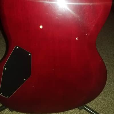 ESP LTD Viper-256 with Jatoba Fretboard 2018 - Present - See Thru Black Cherry image 5