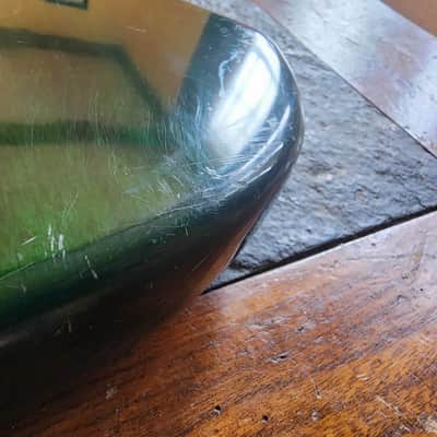 Peavey Fury V 5-string bass body 2007 - green QM image 11