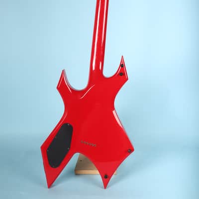B.C. Rich Neck Through Series Warlock Electric Guitar - Blood Red NT image 14