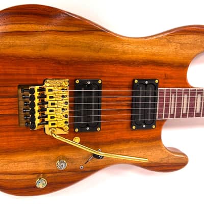 Hot rod, custom stratocaster style guitar, figured padauk/roasted ash, SD SLUG pickups image 8