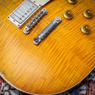 GIBSON USA Custom Shop Ace Frehley '59 Les Paul Standard #124 "Dirty Lemon Frehley Burst" (2015) image 8