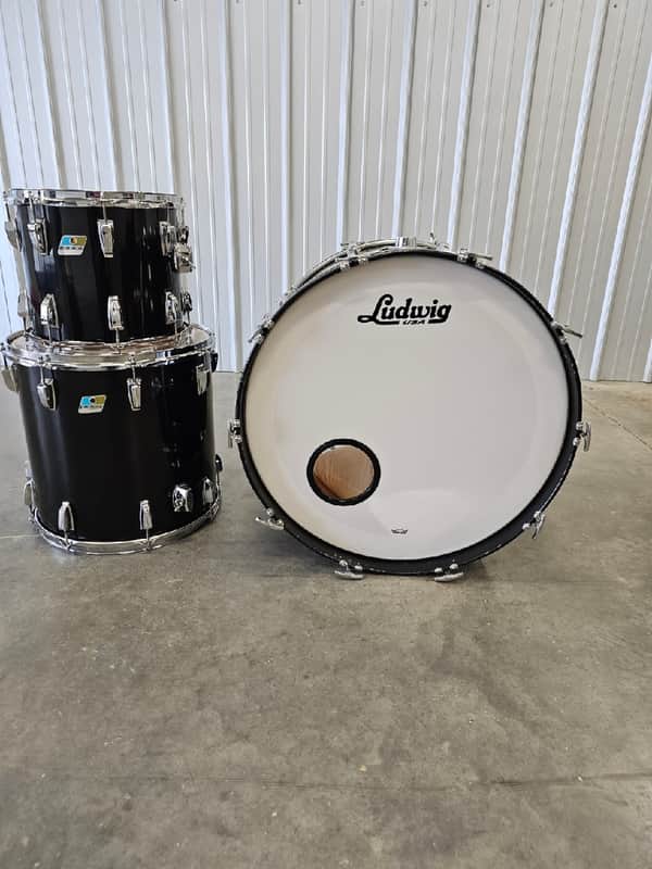 Ludwig Vintage Maple 1977 - Black image 1