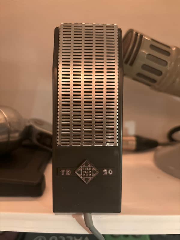 NOS Vintage Telefunken TD20 New In Box - modified with switchcraft style XLR jack for modern studio use image 1