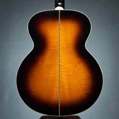 Epiphone Inspired by Gibson J-200 w/Case - Aged Vintage Sunburst Gloss - Preowned image 2