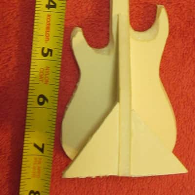 Handmade Guitar display 2000's - Gloss yellow/foam board image 4