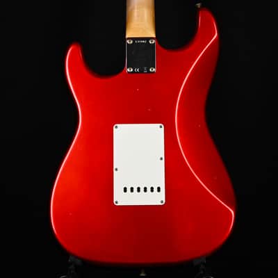 Fender Custom Shop Limited Edition 64 L-Series Stratocaster Journeyman- Aged Candy Apple Red 2026 (L11847) image 3