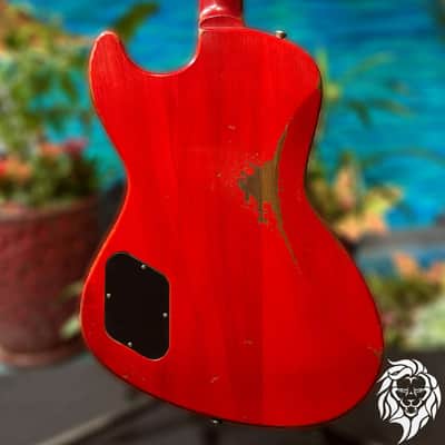 Rock N' Roll Relics Revenge 59 Flame Top Cherry Burst 241720 image 2