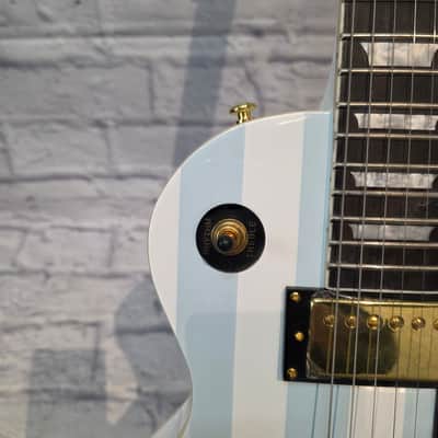 Rafferty Guitars Blue / White LP Style Electric Guitar image 9