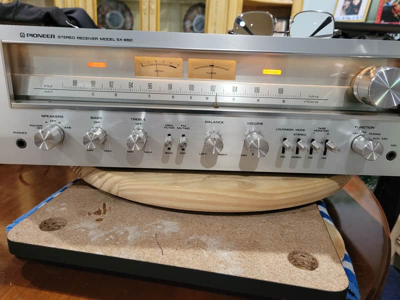 Pioneer SX-650 Stereo Solid-State Receiver-Serviced! image 1