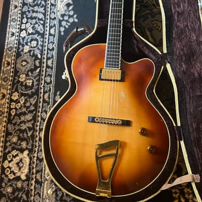 McKerrihan Monk - Master Luthier Handbuilt 16” Archtop - No F-Holes - Carved Spruce Top - Quilted Maple Back+Sides w/OHSC image 1