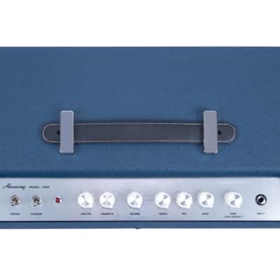 Harmony Series 6 Model H605 5-Watt All-Tube 1x8" Guitar Combo w/ Reverb - Blue Tolex image 4