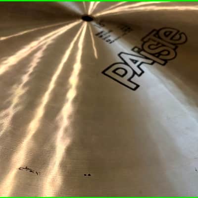 Paiste Formula 602 18" Flat Ride Medium Seven Sound Set 4 RARE 1970s MADE/FINISHED IN WEST GERMANY! 1732g image 20