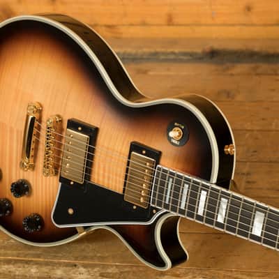 Epiphone Inspired By Gibson Custom Les Paul Custom - Sedona Burst image 5