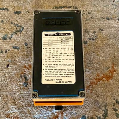 Boss DS-2 Turbo Distortion MADE IN JAPAN Silver Label 1988 image 8