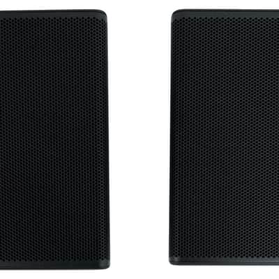 Pair JBL SLP12/T-BK Sleek Low-Profile On Wall Mount 3" 70v Commercial Speakers image 2