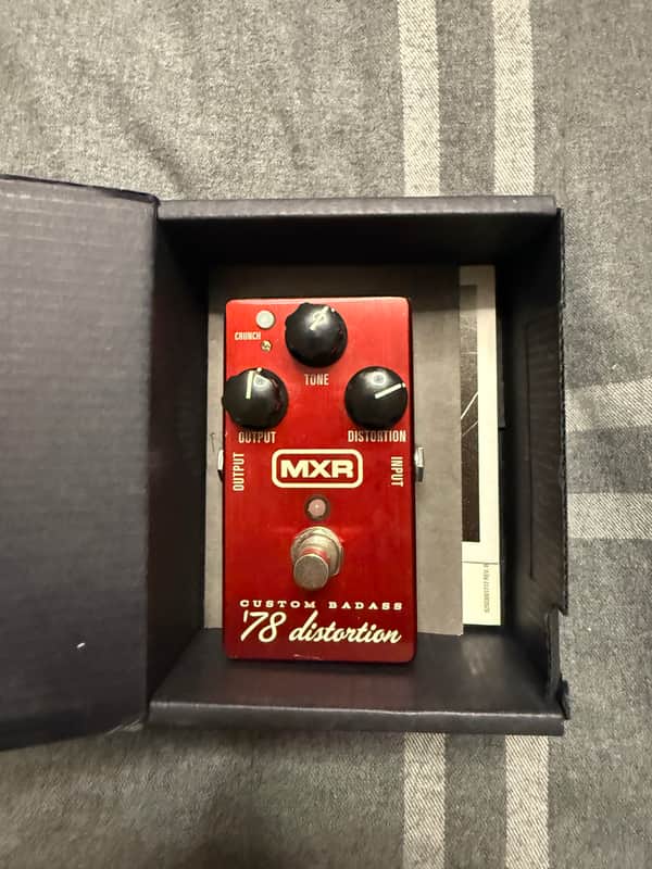 MXR M78 Custom Badass '78 Distortion 2011 - Present - Red image 1