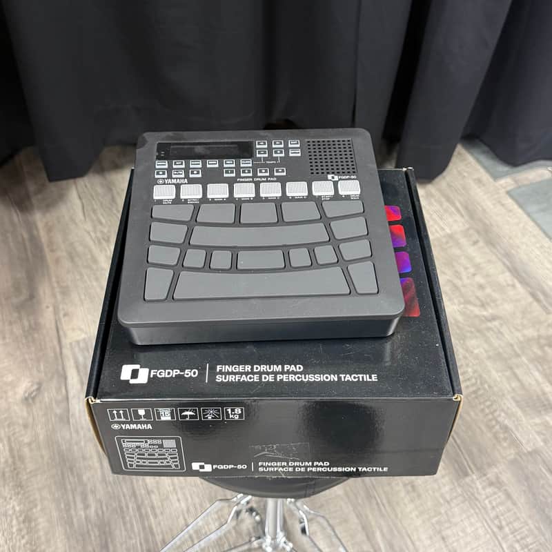 Yamaha FGDP-50 Finger Drum Pad 2024 - Present - Black image 1