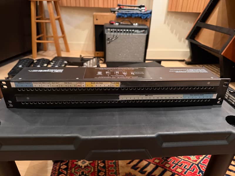 Audio Accessories Mini-Shorti DB25 96 Point TT Patchbay WDBP-9615-SH image 1